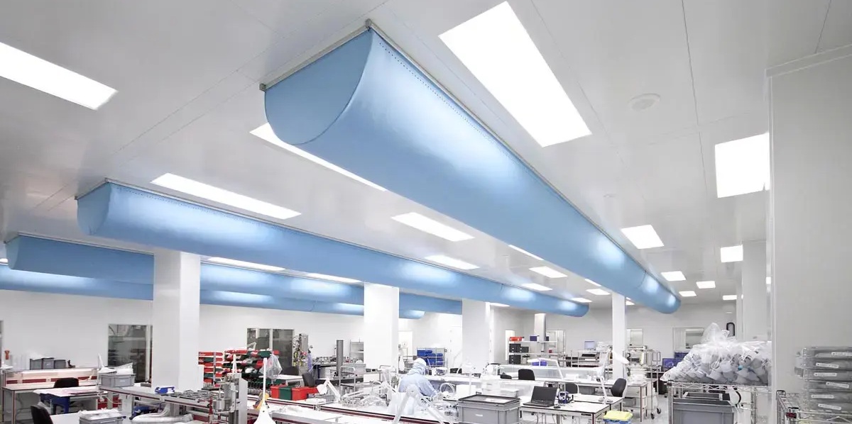 کانال‌کشی و تهویه هوای اتاق تمیز (Cleanroom)